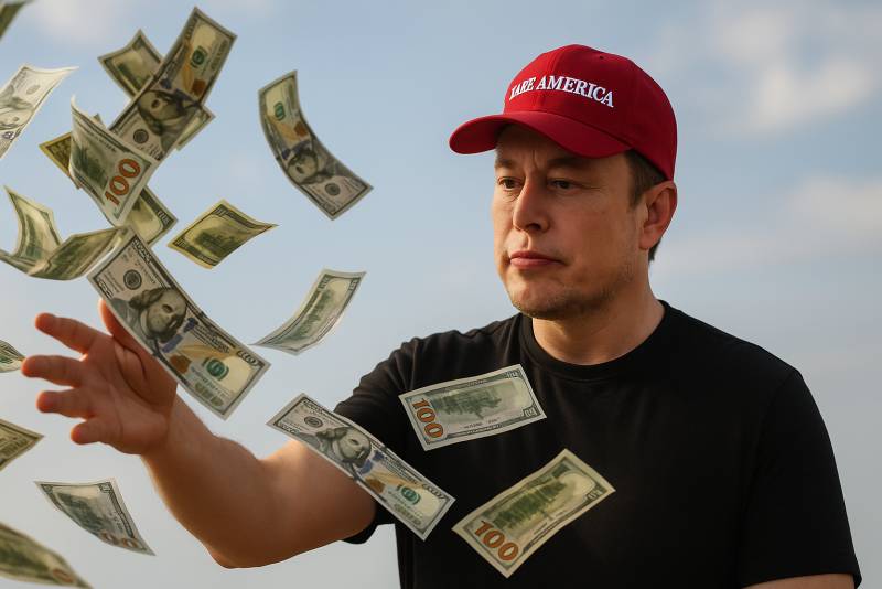 Elon Musk voor de rechter om verkiezingsactie met 1 miljoen dollar