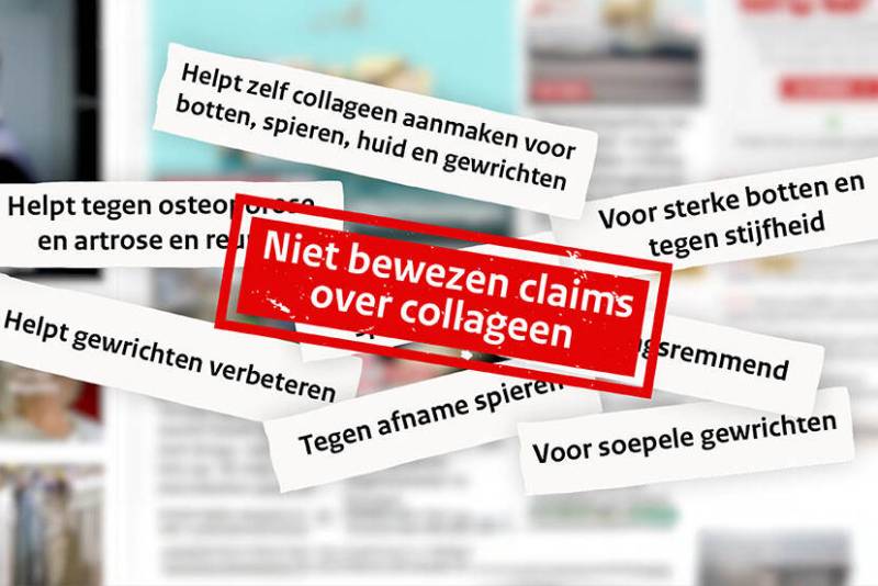Ruim 80% van webshops misleidt consument met verboden collageenclaims