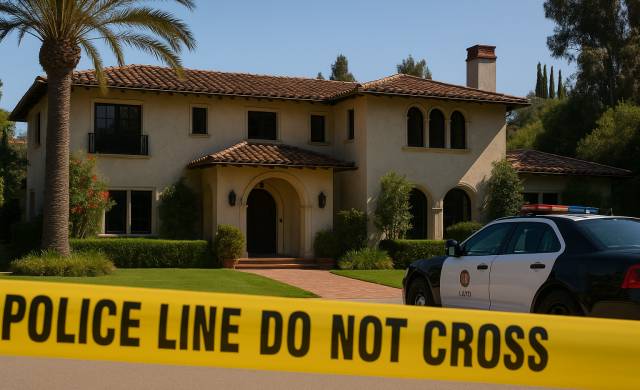 Brad Pitt slachtoffer van inbraak in zijn villa in Los Angeles